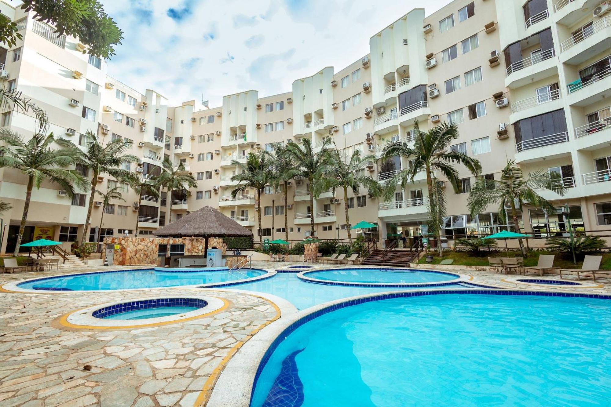 Thermas Paradise - Rio Quente- Duplex 3 Quartos Com Hidromassagem Extérieur photo