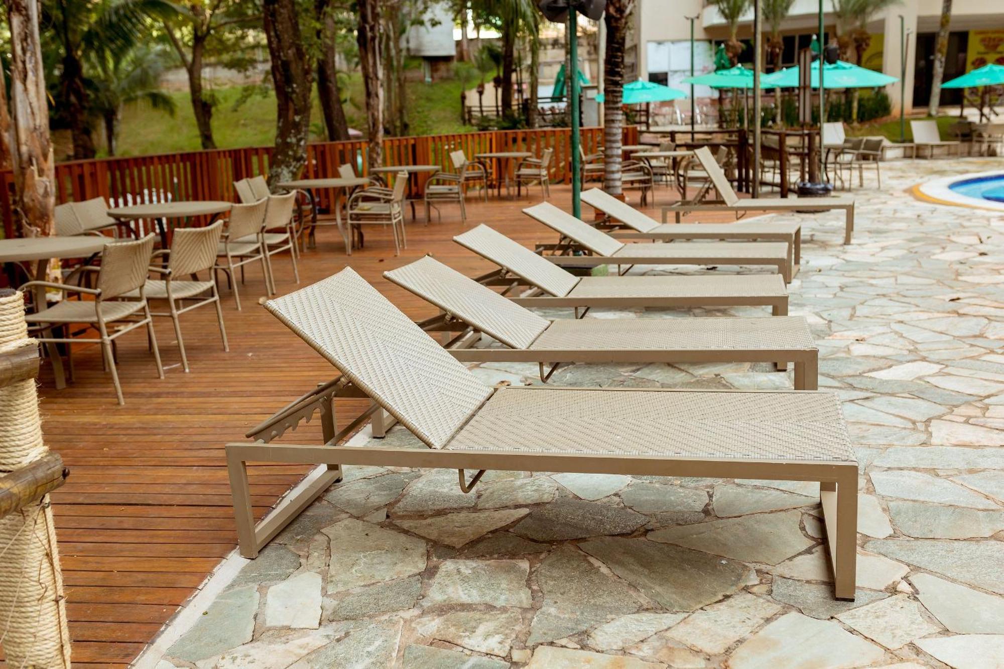 Thermas Paradise - Rio Quente- Duplex 3 Quartos Com Hidromassagem Extérieur photo